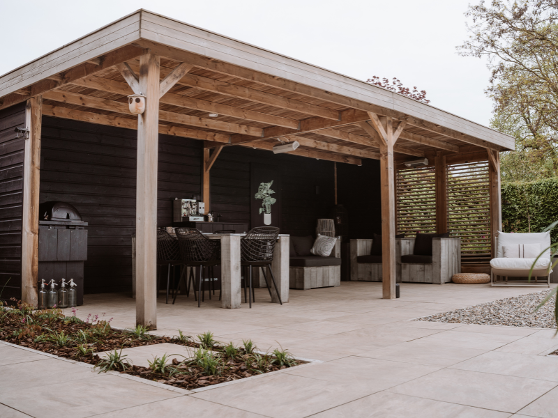 overkapping met shutters