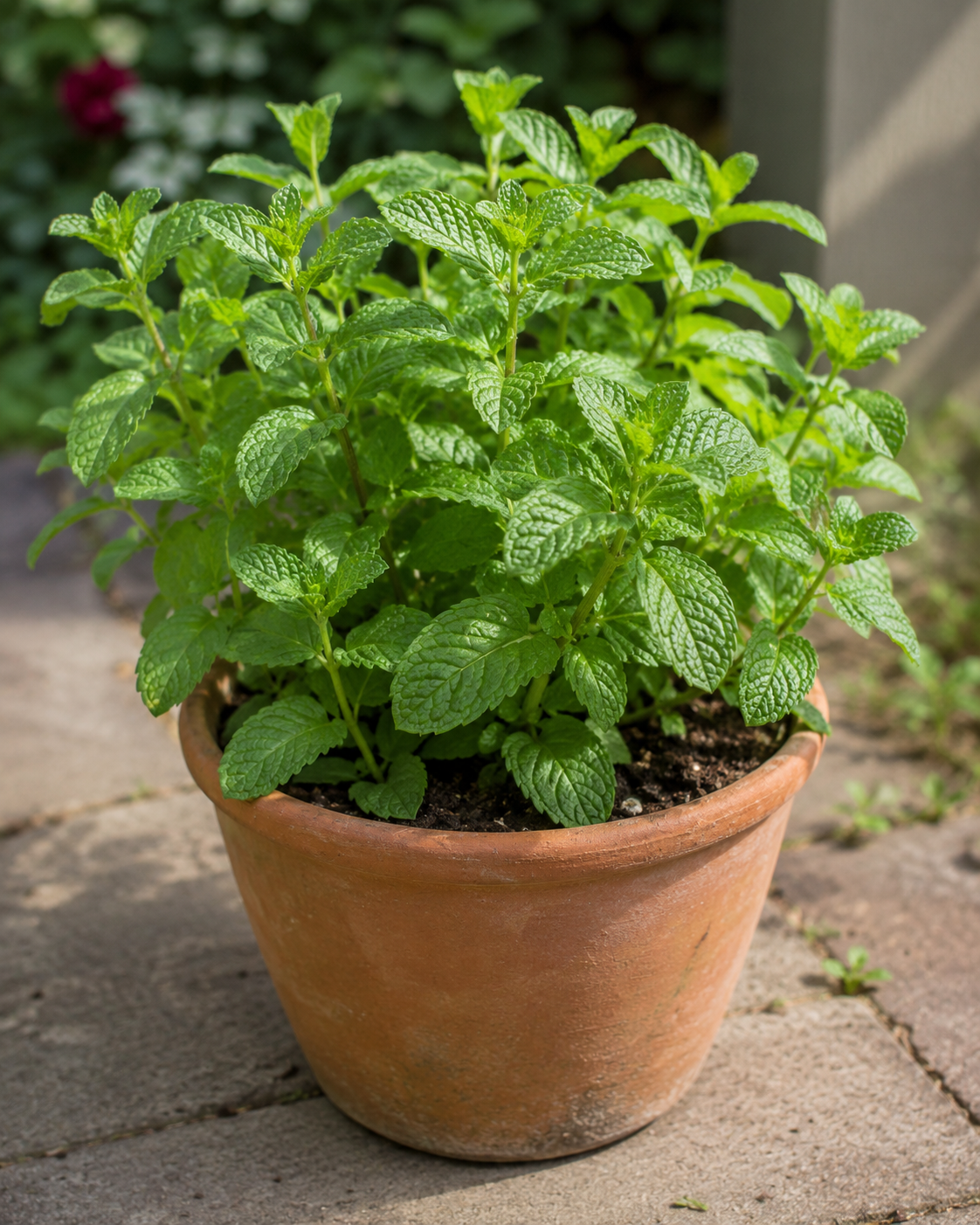 munt in tuin laten groeien