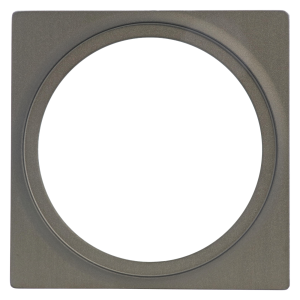 In-Lite PLATE 1 afdekplaat pearl grey geschikt voor Big Flux - Luna - Pearl Grey