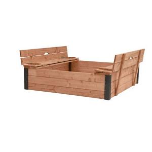 Douglas Zandbak Roy met deksel/zitbank 120 x 120 x 30 cm.