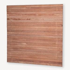 Rhombus tuinscherm hardhout