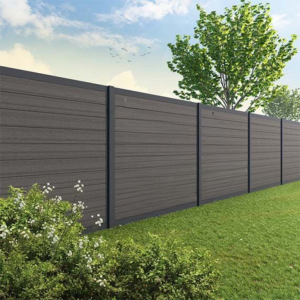Composiet schutting | Fiberdeck dark grey
