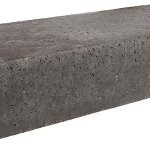 Traptrede Massief Antraciet 100 x 37 x 15
