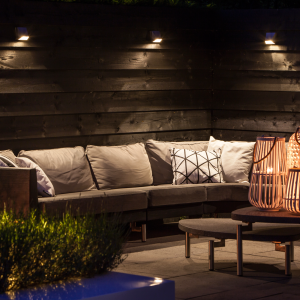 In-Lite Wedge Wall 12V - Rosé Silver