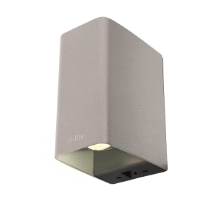In-Lite Ace Up-Down Wall 12V - Rosé Silver