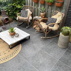 Stonevale Decor Anthracite 60x60x3 cm