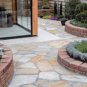 Flagstones Tropical Yellow 2,5-4 cm dik