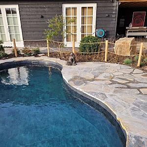 Flagstones Kwartsiet Glacier Grey Blue 3-5 cm dik