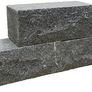 Muurelement gekapte kanten Graniet Dark Grey  30 x 12 x 12