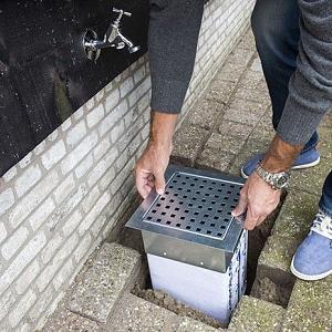 Hydroblob Infiltratie put rooster verzinkt 25 x 25 x 35