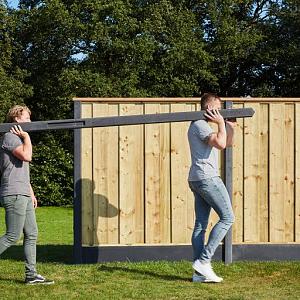 Berton©-paal Amstel lichtgewicht - antraciet diamantkop