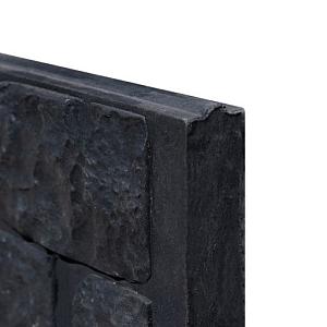 Berton©-motiefplaat smal antraciet gecoat romeins motief