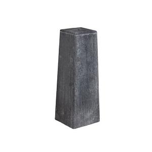 Betonpoer Eco antraciet M16-bus (18x18)>(15x15)x50cm