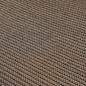 Strak schaduwdoek HPDE 292 x 392 cm, incl. bevestigingsmaterialen, bruin