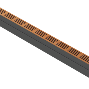 ACO Slimline Corten 100 cm