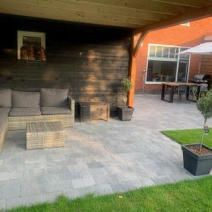 Sesto 20x30x5 cm grijs/zwart