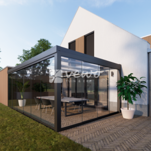 Aluminium overkapping aan huis