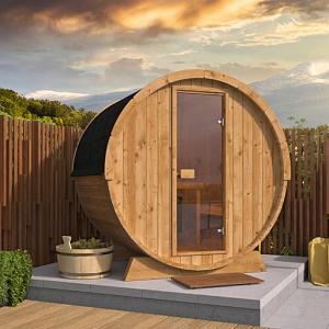 Saunabarrel | Ø205 x 160 cm | 42 mm | Thermowood