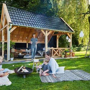 Kapschuur Billund XL Samenstelling 1 Red Class Wood