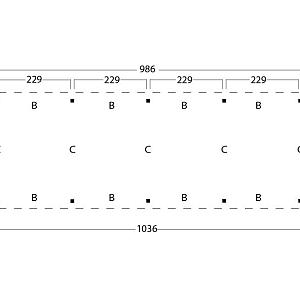 Platdak Odense XL Samenstelling 9 Red Class Wood