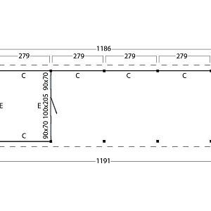 Platdak Odense XXL Samenstelling 8 Red Class Wood