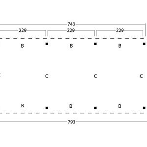Platdak Odense XL Samenstelling 5 Red Class Wood