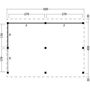 Kapschuur Billund XL Samenstelling 2 Red Class Wood zwart gespoten