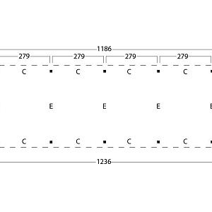 Platdak Odense XXL Samenstelling 9 Red Class Wood
