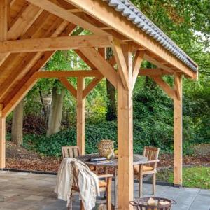 Kapschuur Billund XL Samenstelling 3 Red Class Wood zwart gespoten