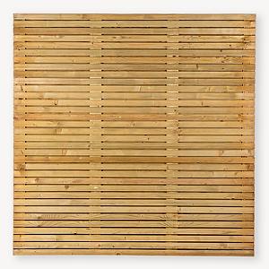 Tuinscherm Elan excellent horizontaal | vuren | 180x180 cm