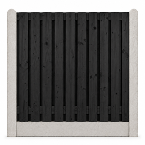 Stampbeton grijs 23 planks zwart gespoten