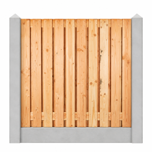 Glad grijs 21 planks douglas