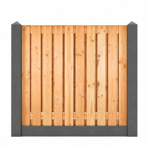 Glad antraciet ongecoat 21 planks douglas