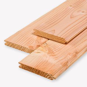 Douglas blokhutprofiel | blank | 2,8x19,5 cm