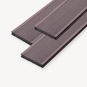 Duofuse vlonderplank massief | 2,3x14 | weng? brown | 400 cm