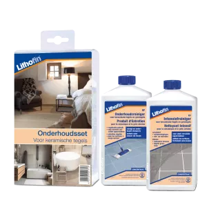 Lithofin Onderhoudsset kreamische vloeren