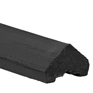 Beton-afdekkap Schie antraciet gecoat diamantkop