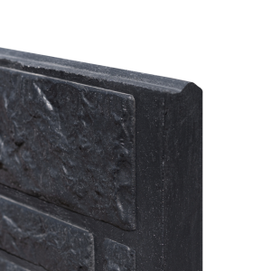 Beton-motiefplaat Reest antraciet gecoat rotsmotief