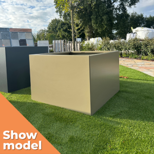 Showmodel | Plantenbak 90x90x60 cm Champagne