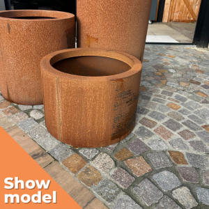 Showmodel | Plantenbak Ø60 x 40 cm Cortenstaal