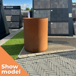 Showmodel | Plantenbak Ø80 x 100 cm Cortenstaal