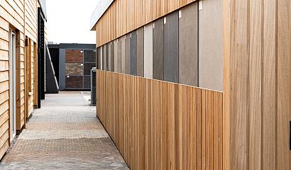 Keramische terrastegels showtuin