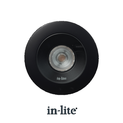 In-Lite Nero LED grondspot 12V -Dark - Ø 116mm - Dark