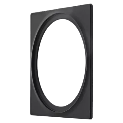 In-Lite PLATE 1 afdekplaat black geschikt voor Big Flux - Luna - Black