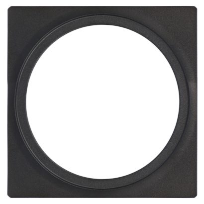 In-Lite PLATE 1 afdekplaat black voor Big Flux - Luna