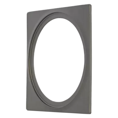 In-Lite PLATE 1 afdekplaat pearl grey geschikt voor Big Flux - Luna