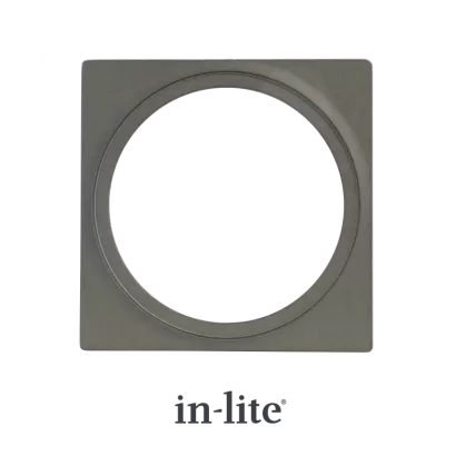 In-Lite PLATE 1 afdekplaat pearl grey geschikt voor Big Flux - Luna - Pearl Grey