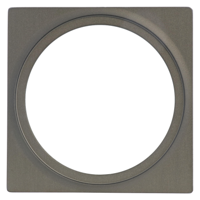 In-Lite PLATE 1 afdekplaat pearl grey geschikt voor Big Flux - Luna - Pearl Grey