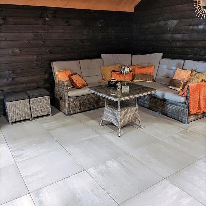 Select Edge 60x60x4 cm concrete