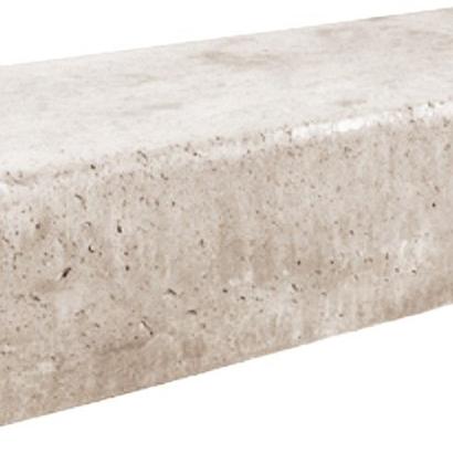 Schellevis Oud Hollandse traptrede massief 100x37x15cm Crème